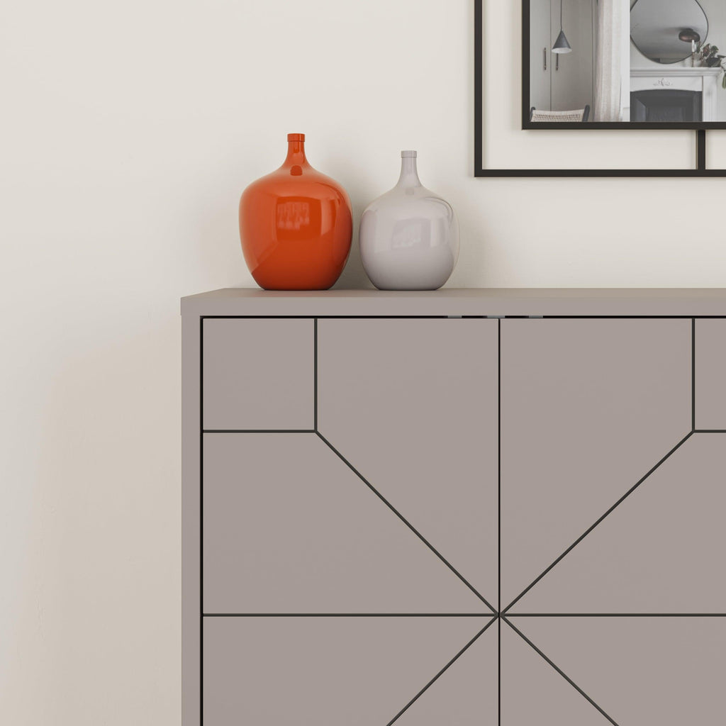Decortieliving - Dune Console Sideboard Display Unit 123cm