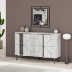 Decortieliving - Dune Console Sideboard Display Unit 123cm