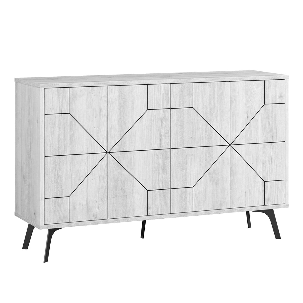 Decortieliving - Dune Console Sideboard Display Unit 123cm