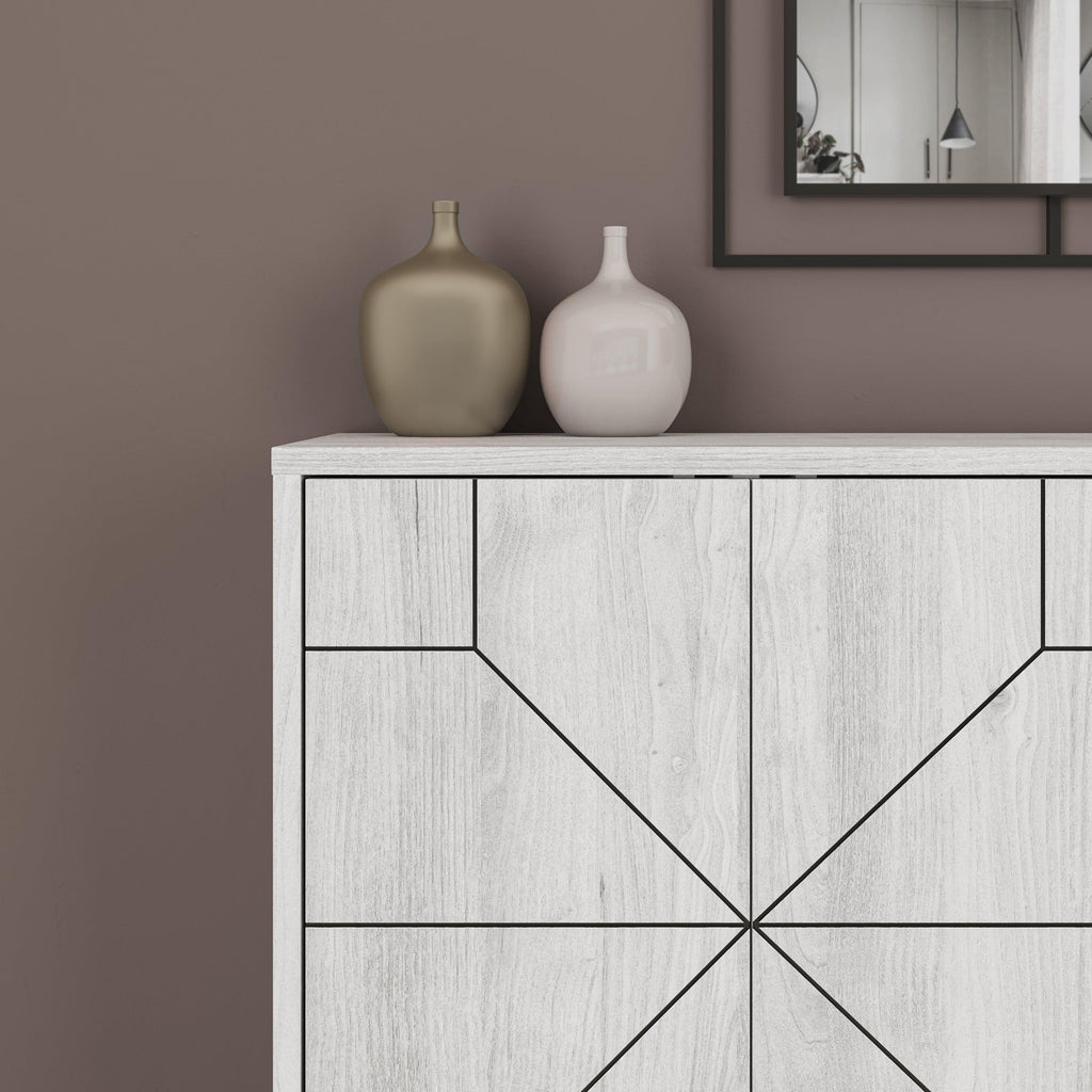 Decortieliving - Dune Console Sideboard Display Unit 123cm