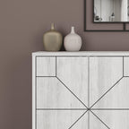 Decortieliving - Dune Console Sideboard Display Unit 123cm