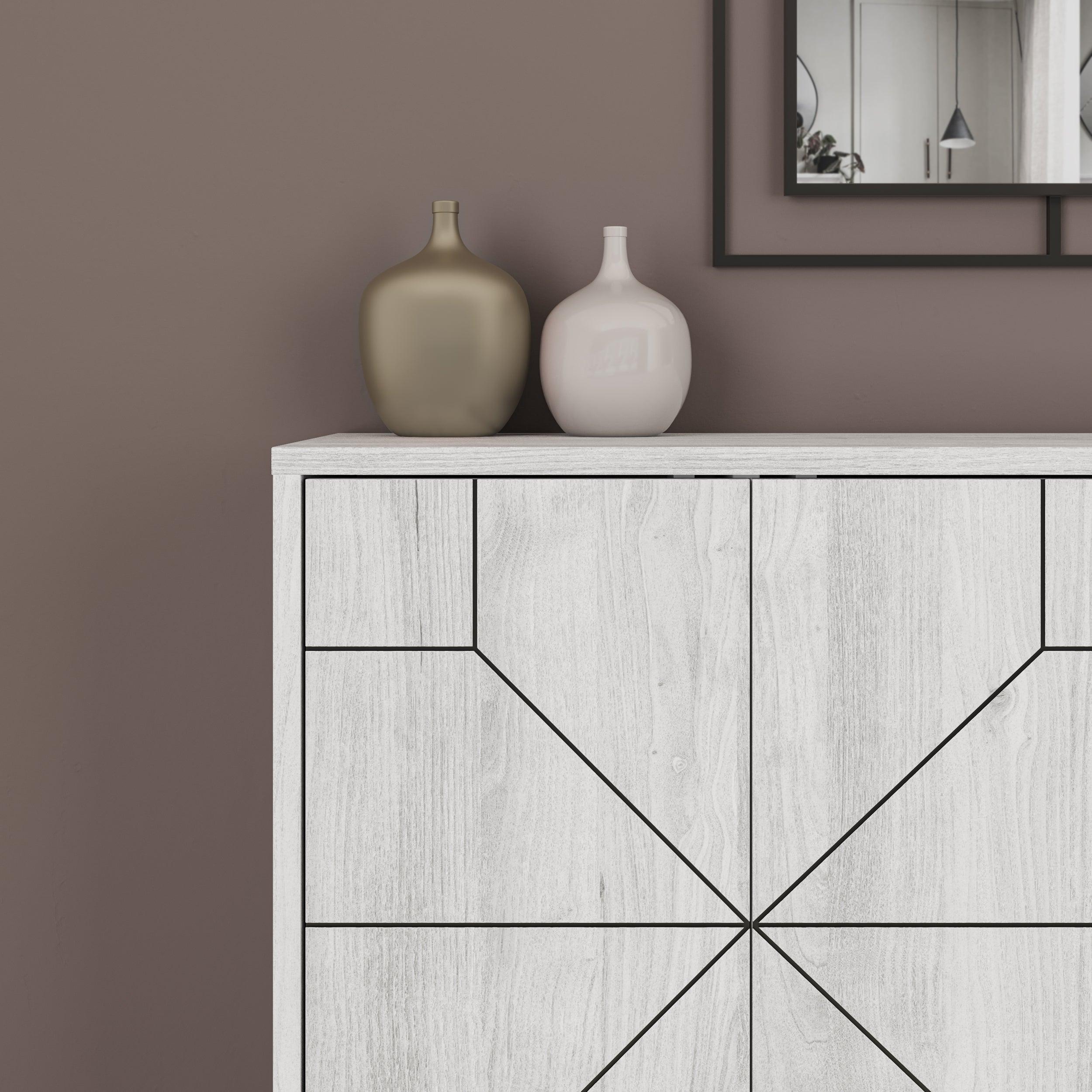 Decortieliving - Dune Console Sideboard Display Unit 123cm