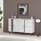 Decortieliving - Dune Console Sideboard Display Unit 123cm