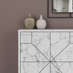 Decortieliving - Dune Console Sideboard Display Unit 123cm