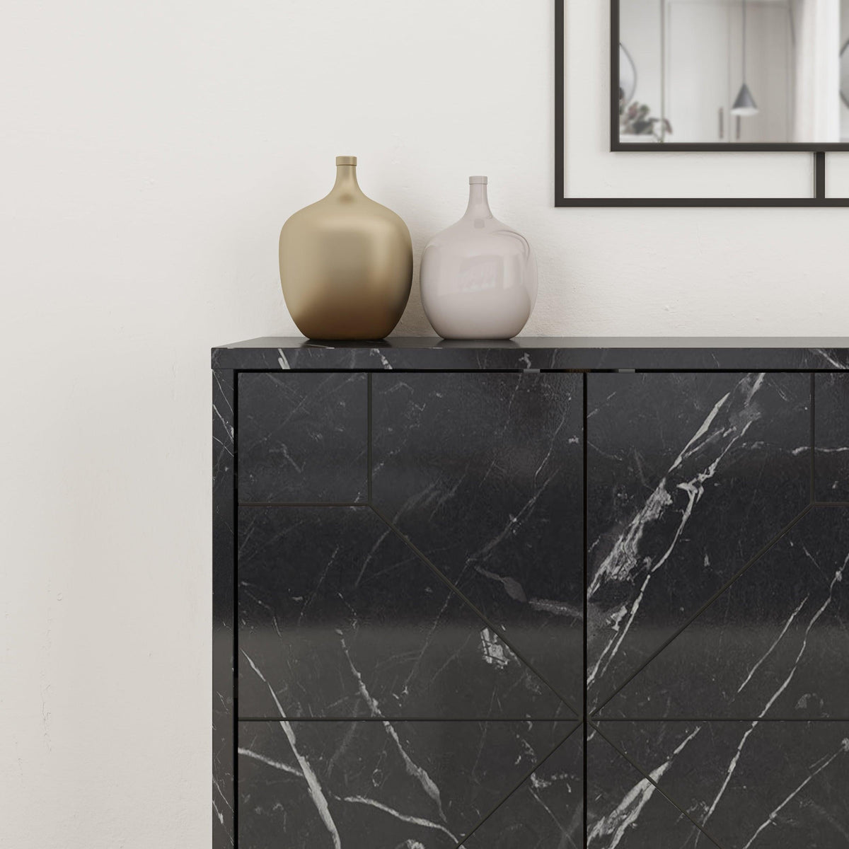 Decortieliving - Dune Console Sideboard Display Unit 123cm