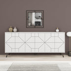 Decortieliving - Dune Console Sideboard Display Unit 183cm