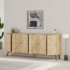 Decortieliving - Dune Console Sideboard Display Unit 183cm