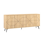 Decortieliving - Dune Console Sideboard Display Unit 183cm
