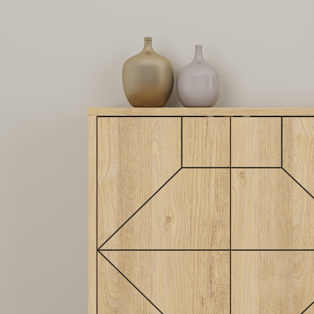 Decortieliving - Dune Console Sideboard Display Unit 183cm