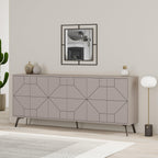Decortieliving - Dune Console Sideboard Display Unit 183cm