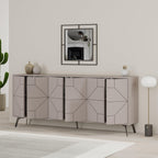 Decortieliving - Dune Console Sideboard Display Unit 183cm