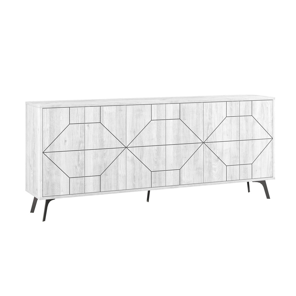 Decortieliving - Dune Console Sideboard Display Unit 183cm