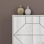 Decortieliving - Dune Console Sideboard Display Unit 183cm