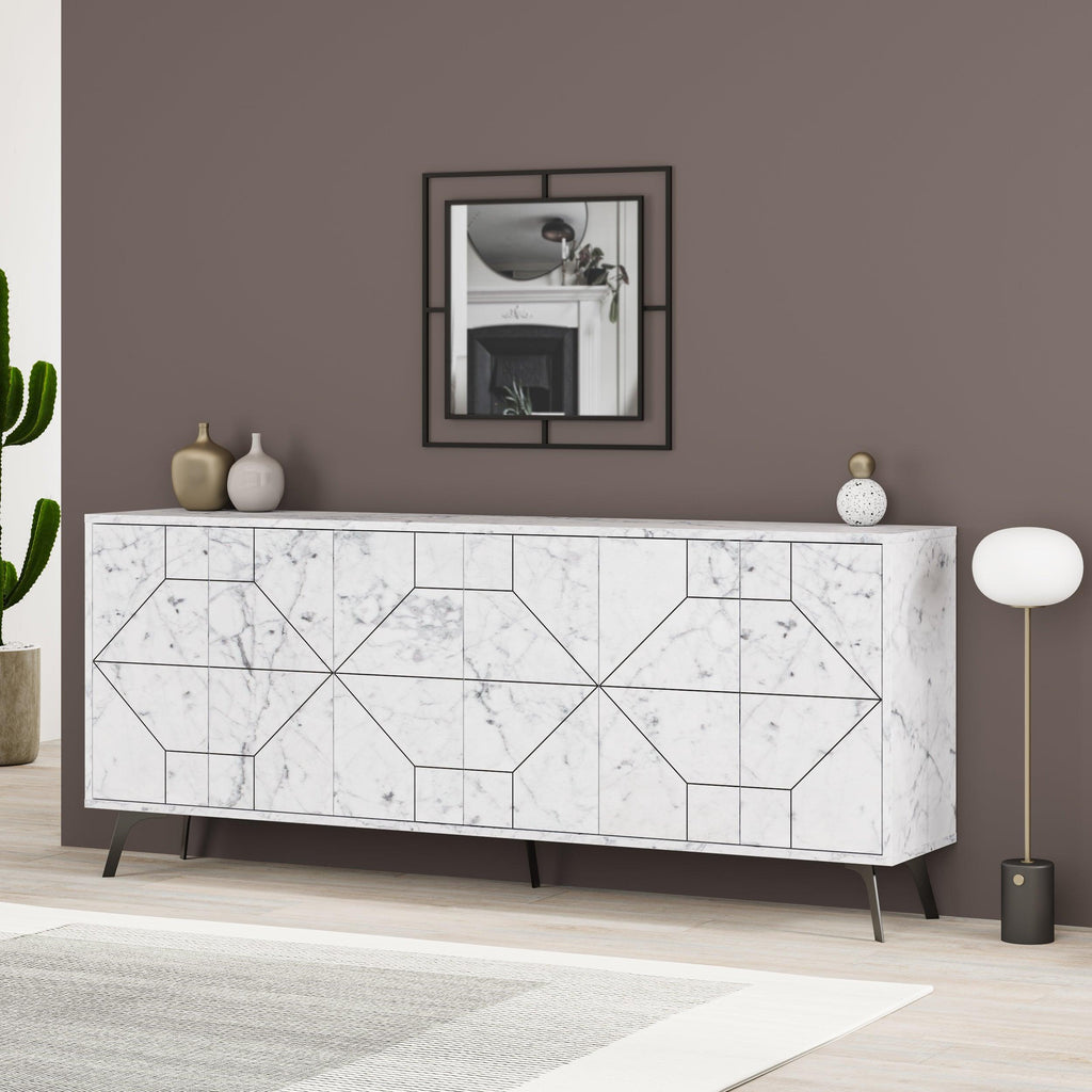 Decortieliving - Dune Console Sideboard Display Unit 183cm