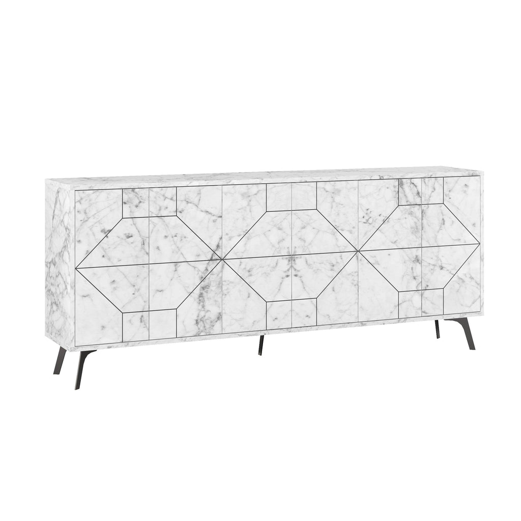 Decortieliving - Dune Console Sideboard Display Unit 183cm