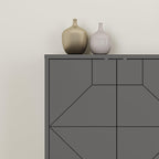 Decortieliving - Dune Console Sideboard Display Unit 183cm