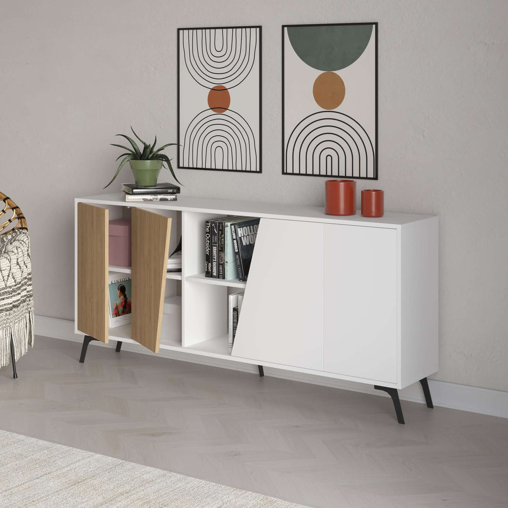 Decortieliving - Fiona Console Sideboard Display Unit 180