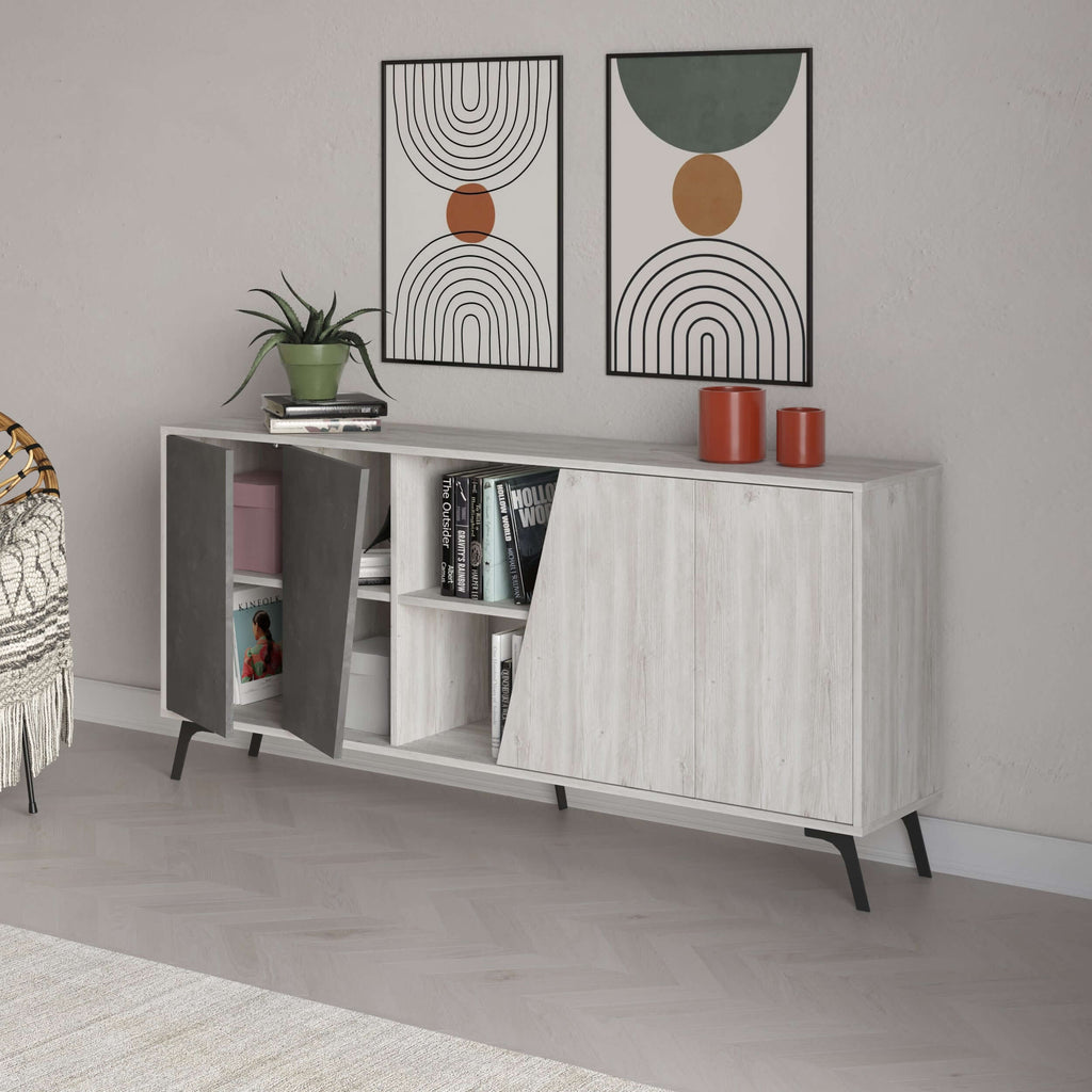 Decortieliving - Fiona Console Sideboard Display Unit 180