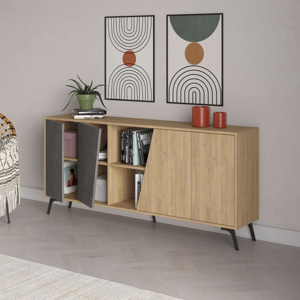 Decortieliving - Fiona Console Sideboard Display Unit 180