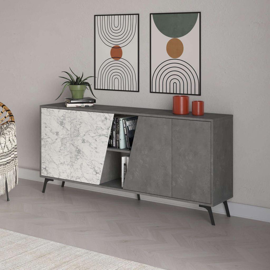 Decortieliving - Fiona Console Sideboard Display Unit 180