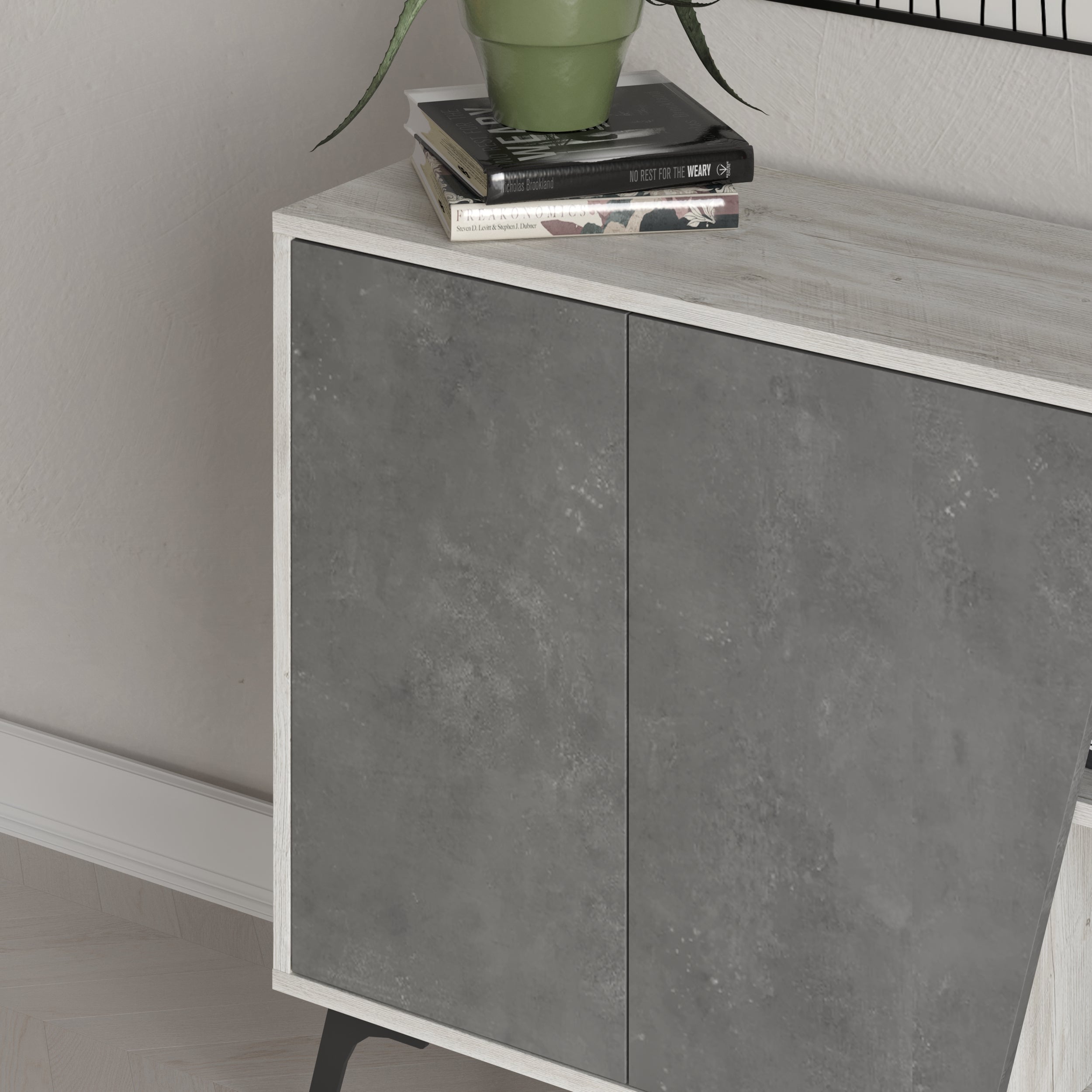 Decortieliving - Fiona Console Sideboard Display Unit 150