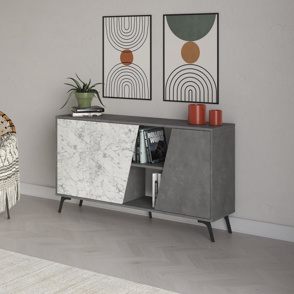 Decortieliving - Fiona Console Sideboard Display Unit 150