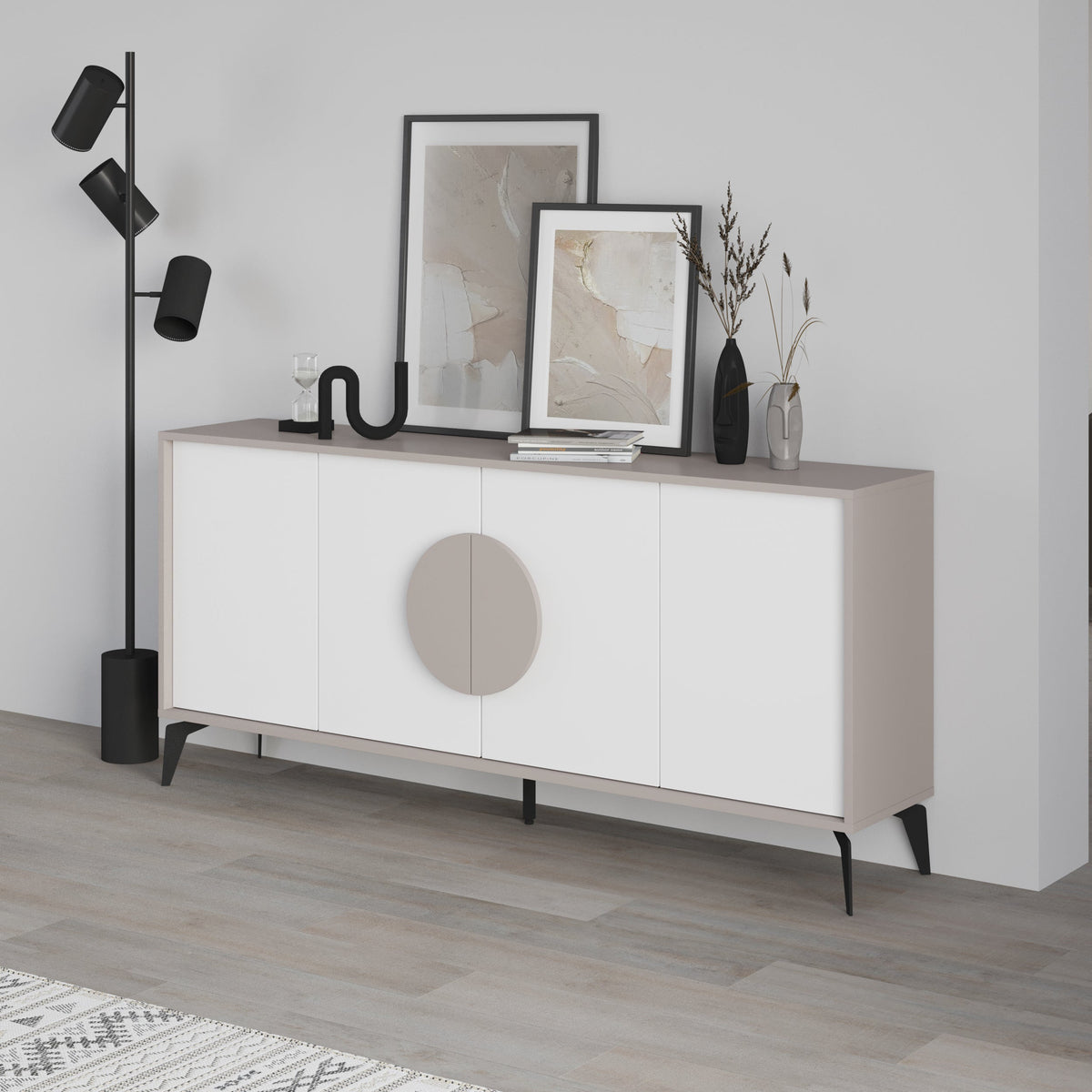 Decortieliving - Gora Console Sideboard Display Unit 180Cm