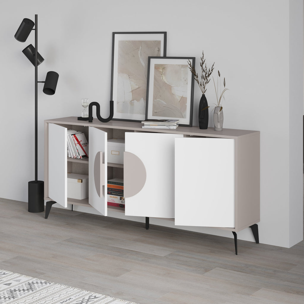 Decortieliving - Gora Console Sideboard Display Unit 180Cm