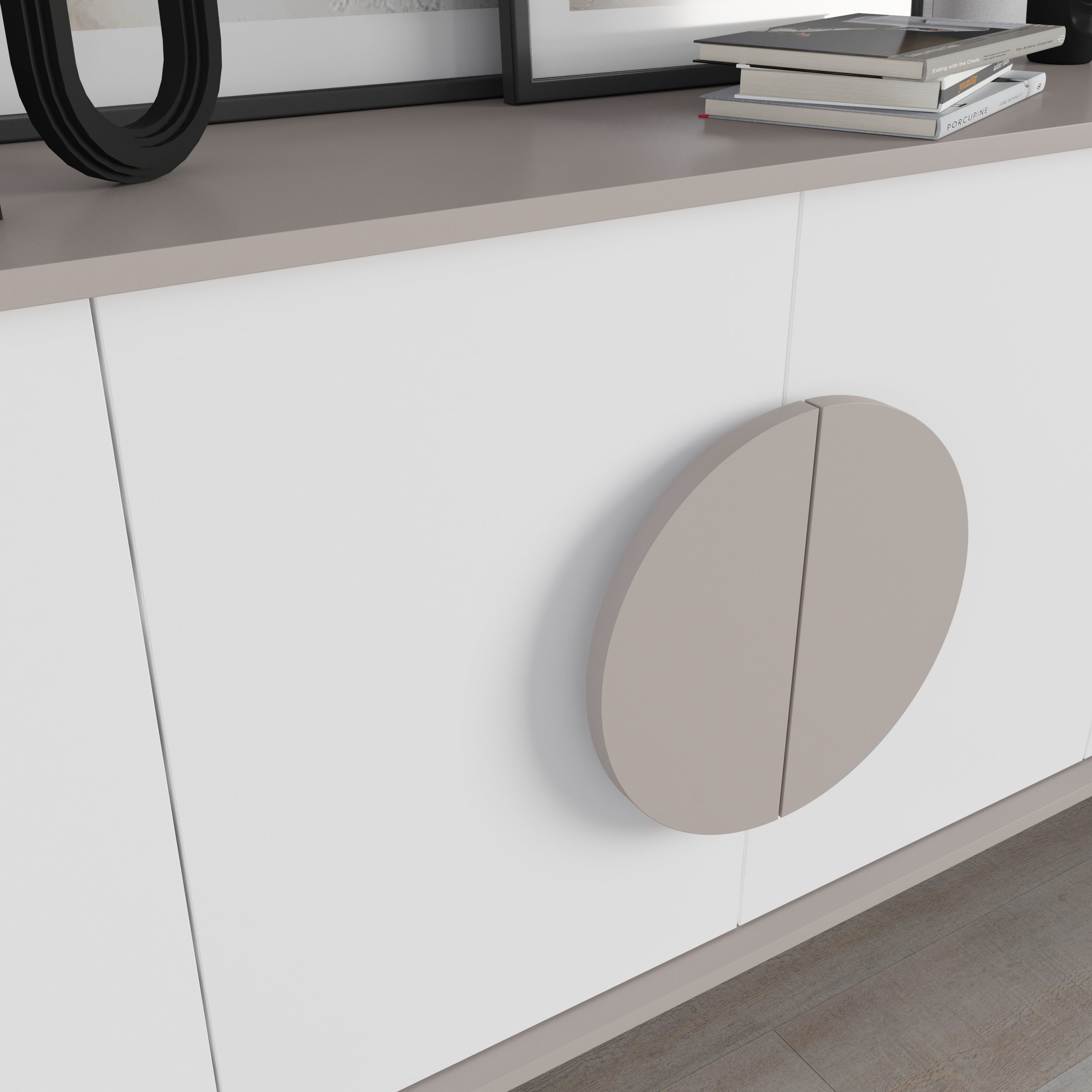 Decortieliving - Gora Console Sideboard Display Unit 180Cm