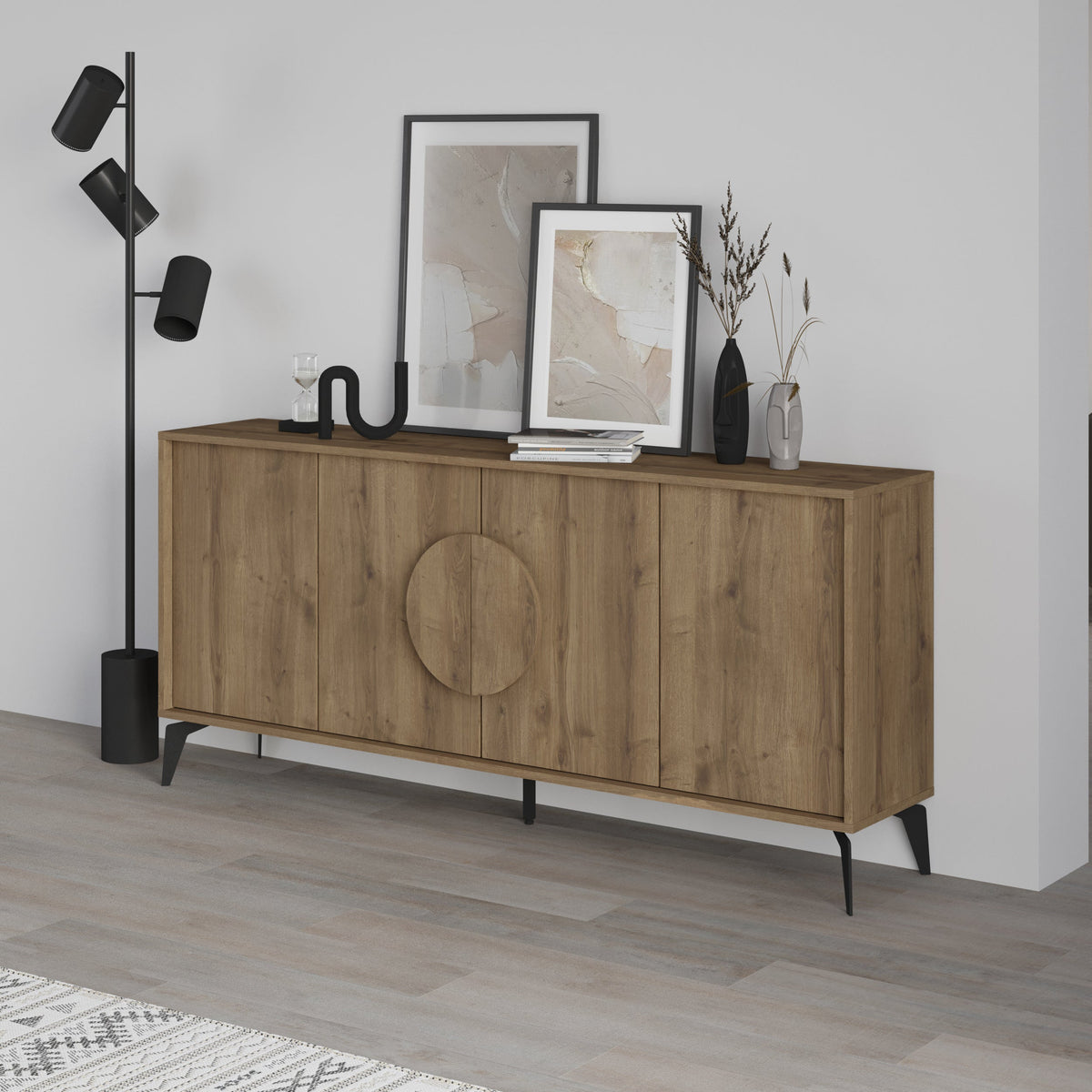 Decortieliving - Gora Console Sideboard Display Unit 180Cm