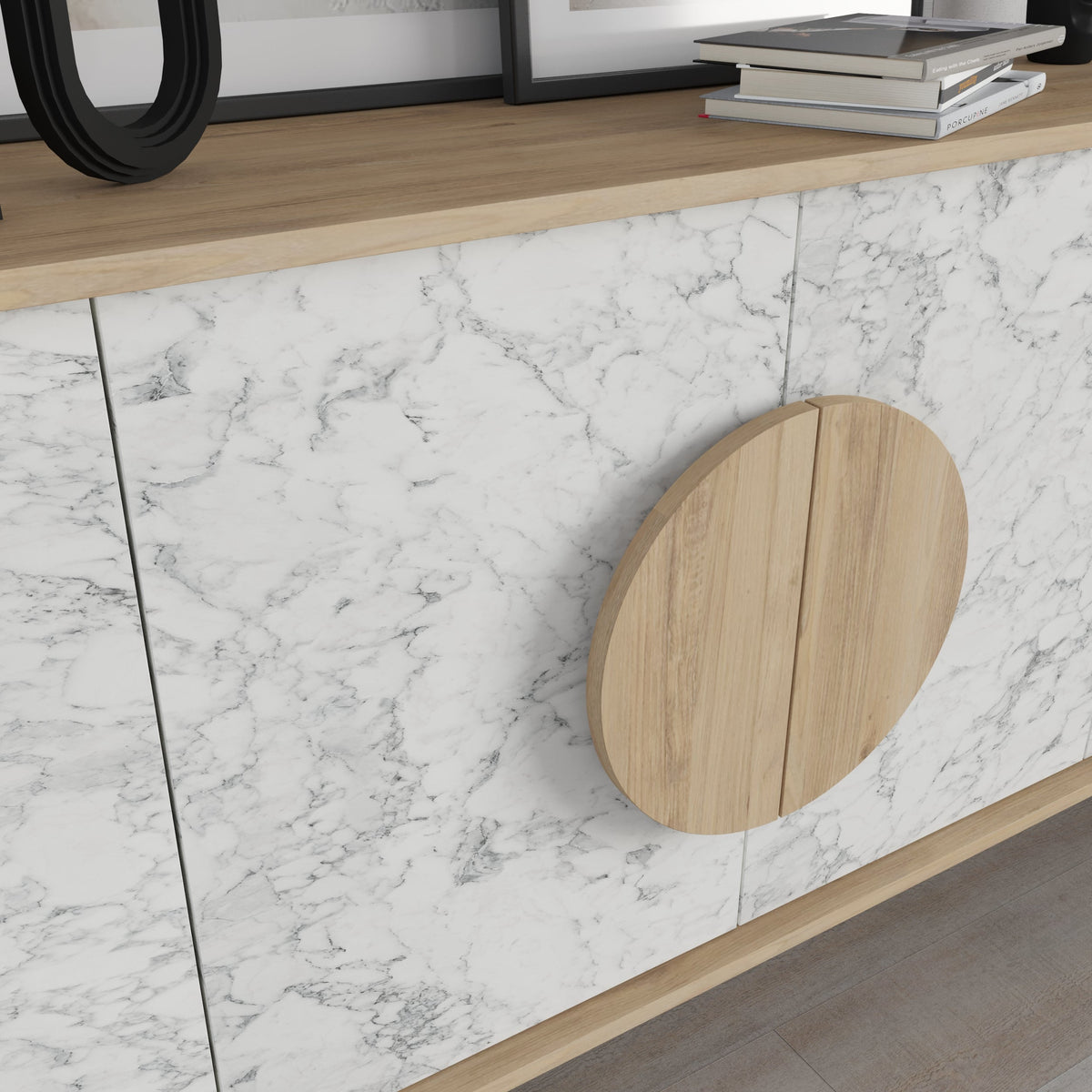Decortieliving - Gora Console Sideboard Display Unit 180Cm
