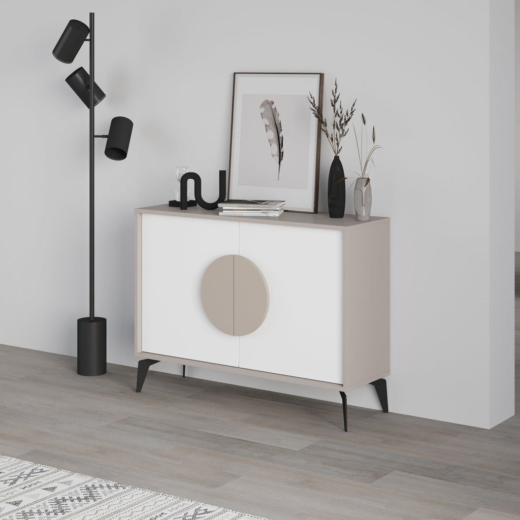 Decortieliving - Gora Console Sideboard Display Unit – 110 cm Modern Storage Cabinet