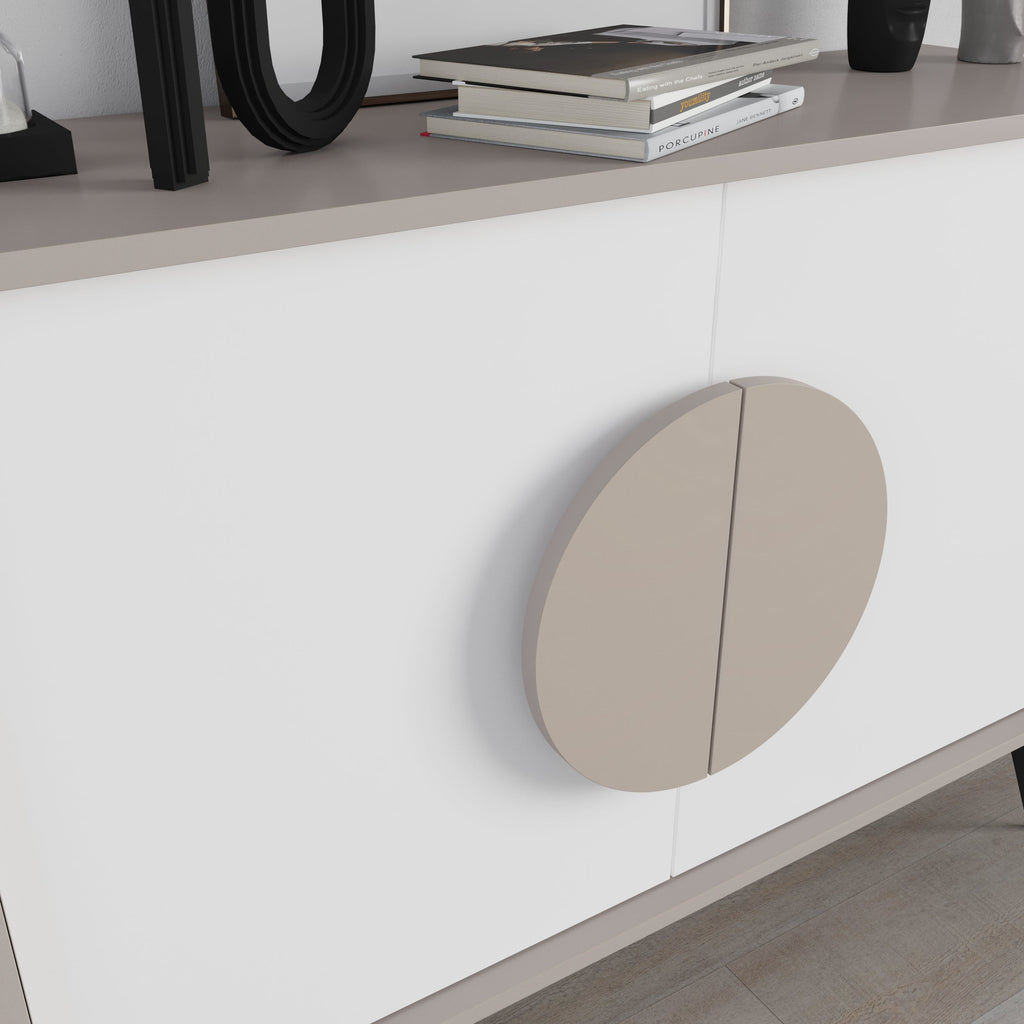 Decortieliving - Gora Console Sideboard Display Unit – 110 cm Modern Storage Cabinet