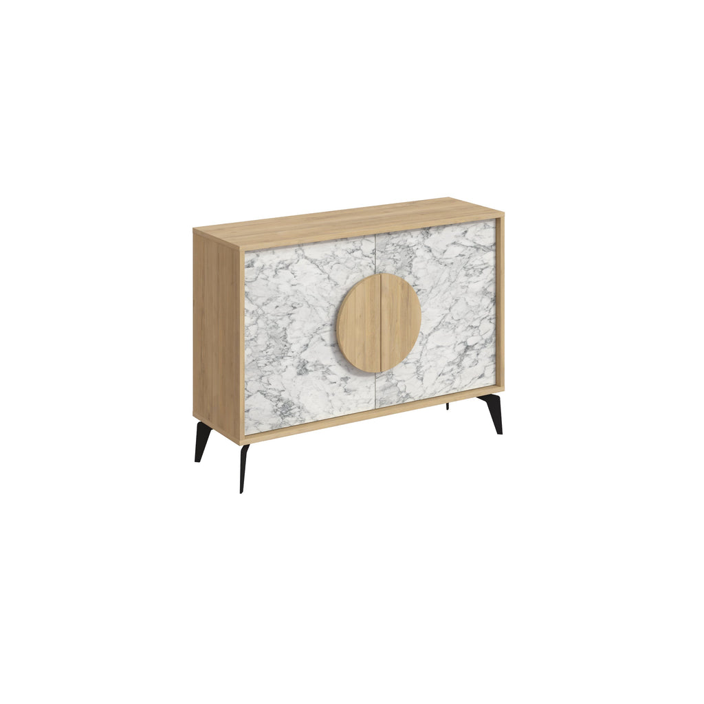 Decortieliving - Gora Console Sideboard Display Unit – 110 cm Modern Storage Cabinet