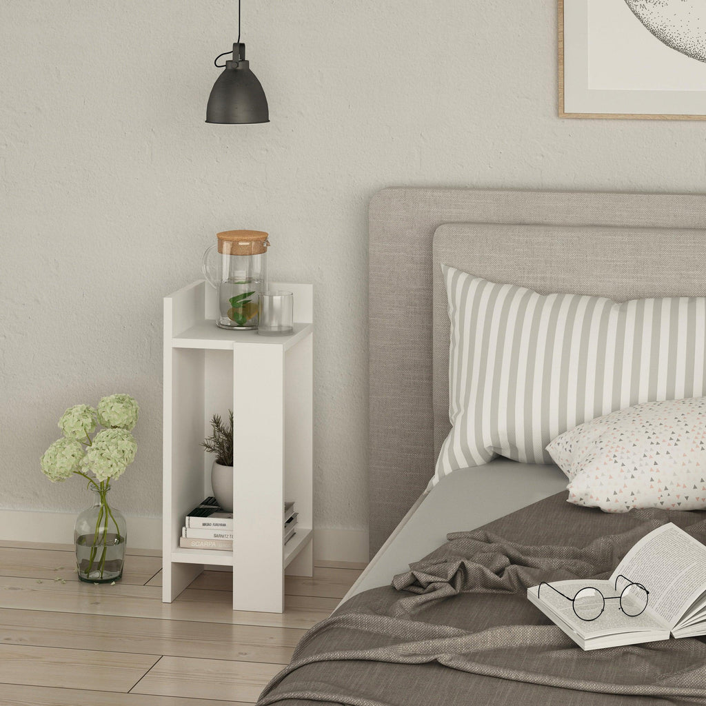 Decortieliving - Elos Modern Bedside Table Left Module 25cm Narrow