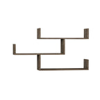 Decortieliving - Tibet Wall Shelf Unit – 119 cm Modern Floating Bookcase