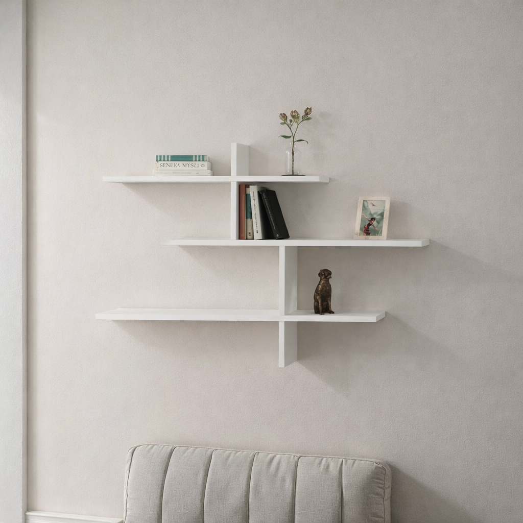 Decortieliving - Leo Modern Floating Shelf Tall 80.5cm