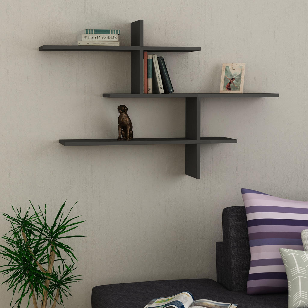 Decortieliving - Leo Modern Floating Shelf Tall 80.5cm