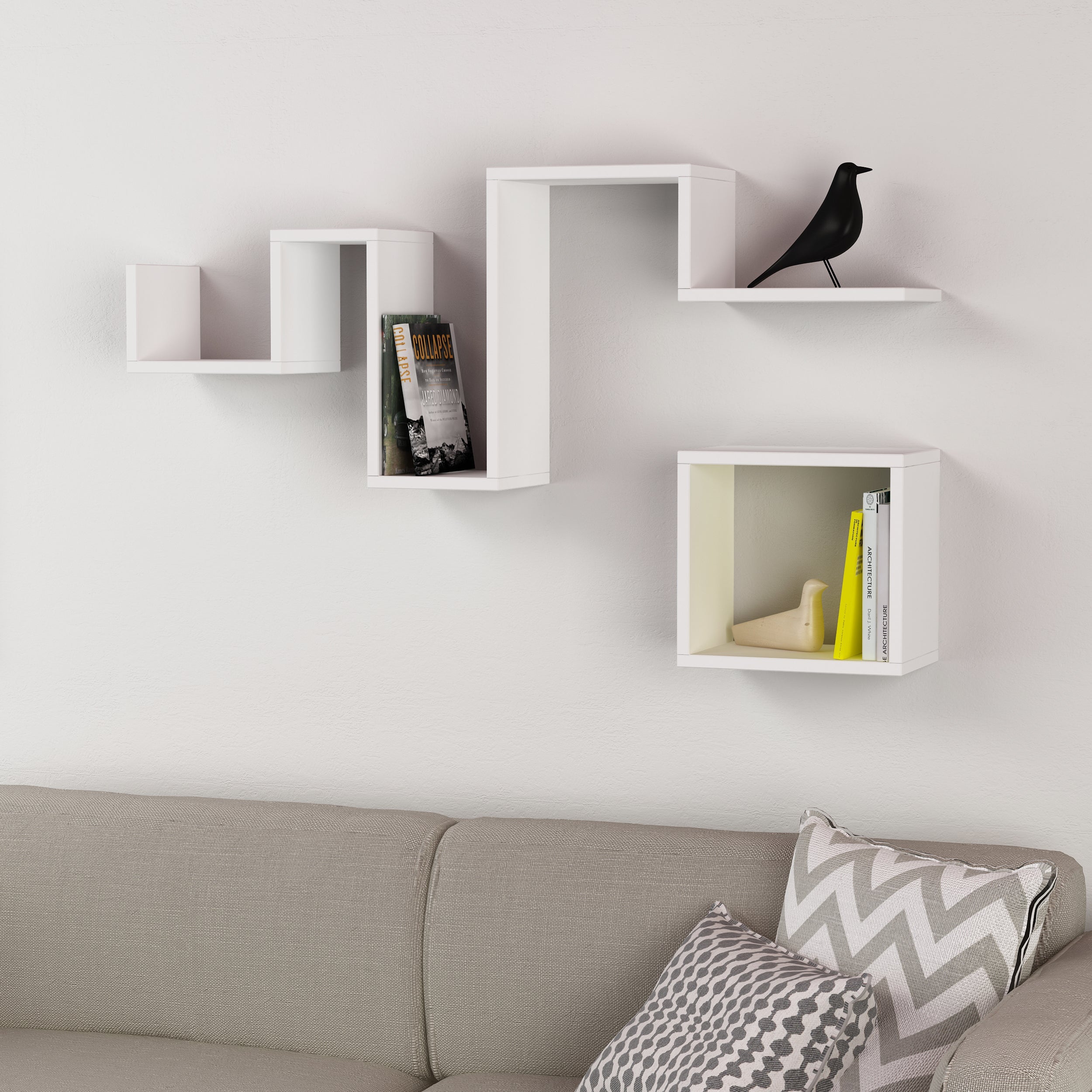 Decortieliving - Follow Modern Floating Shelf 45cm