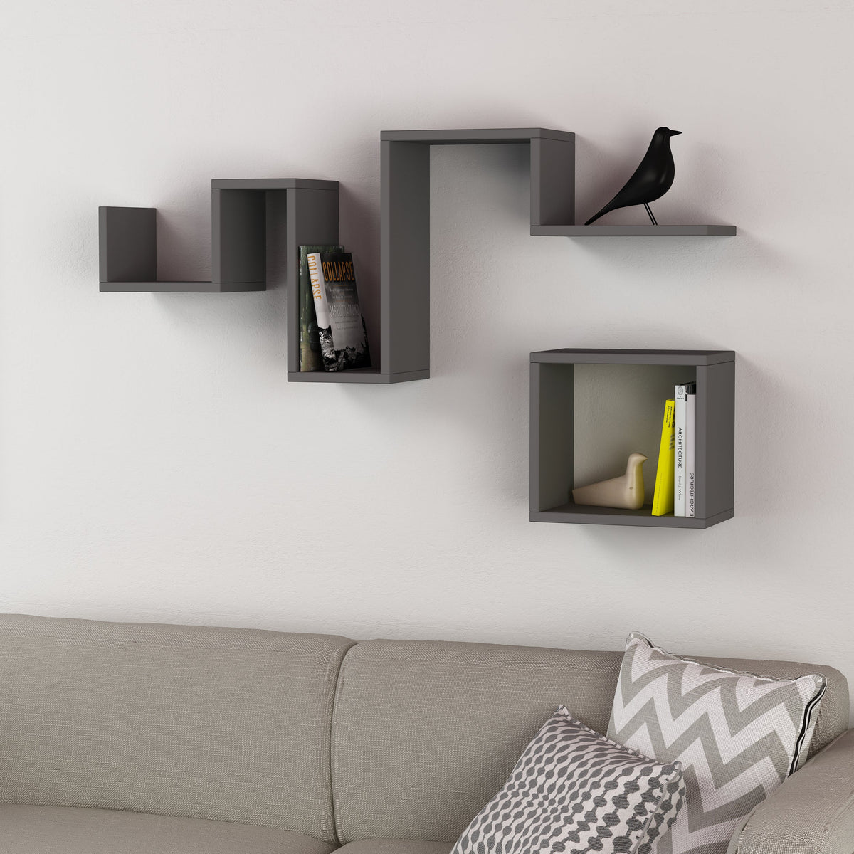 Decortieliving - Follow Modern Floating Shelf 45cm