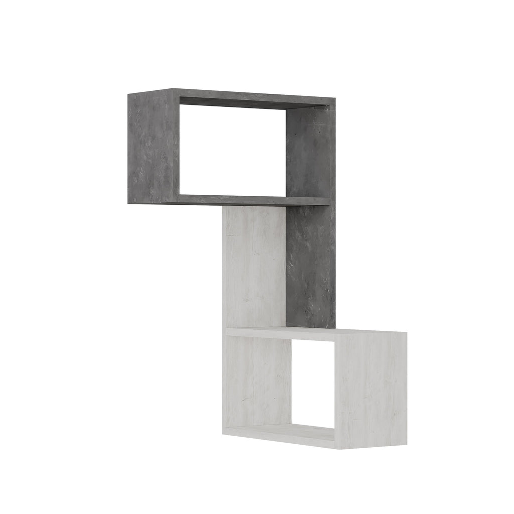 Decortieliving - Part Modern Corner Shelf Narrow 82cm