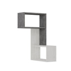 Decortieliving - Part Modern Corner Shelf Narrow 82cm