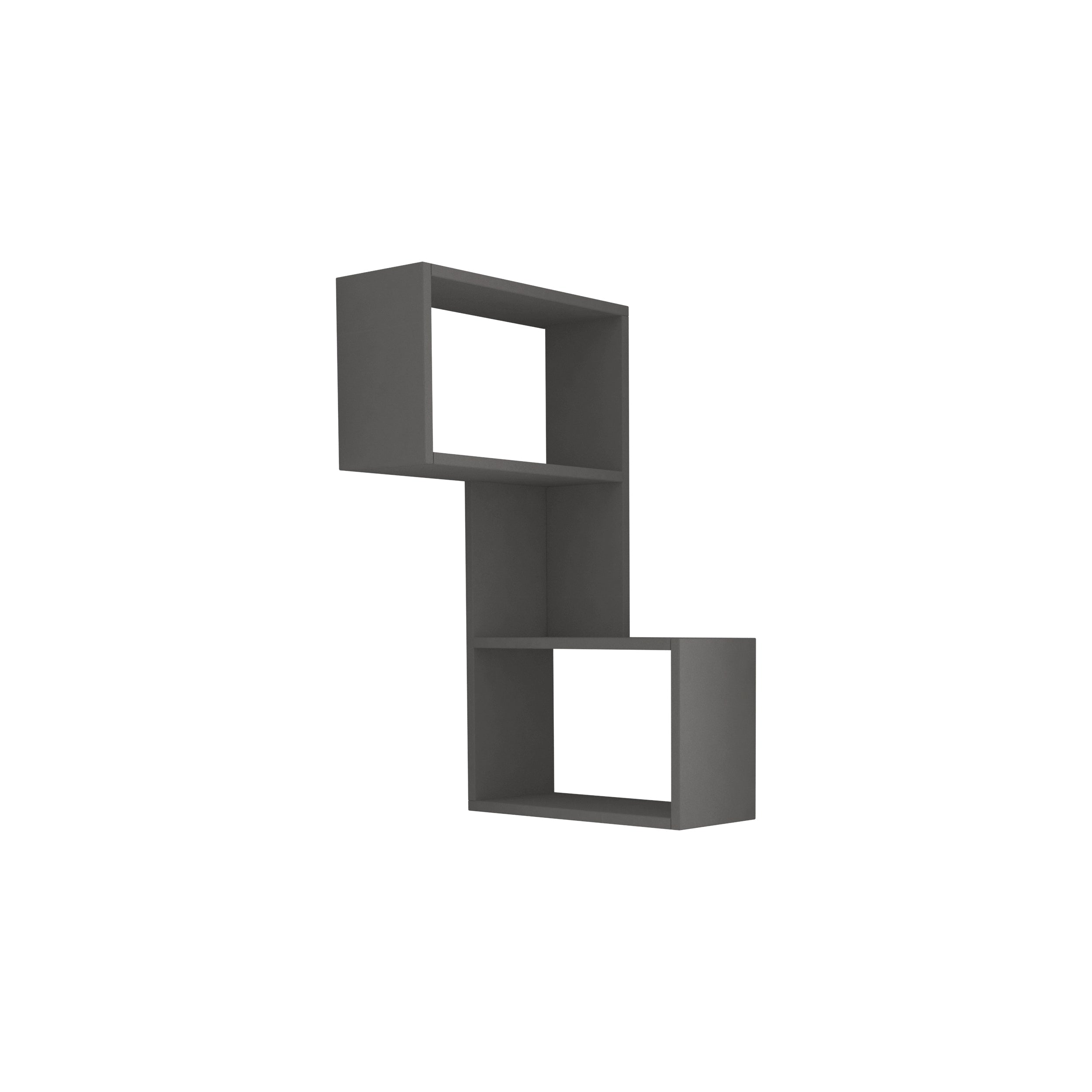 Decortieliving - Part Modern Corner Shelf Narrow 82cm