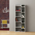 Decortieliving - Oppa Modern Bookcase Display Unit Tall 162.4cm