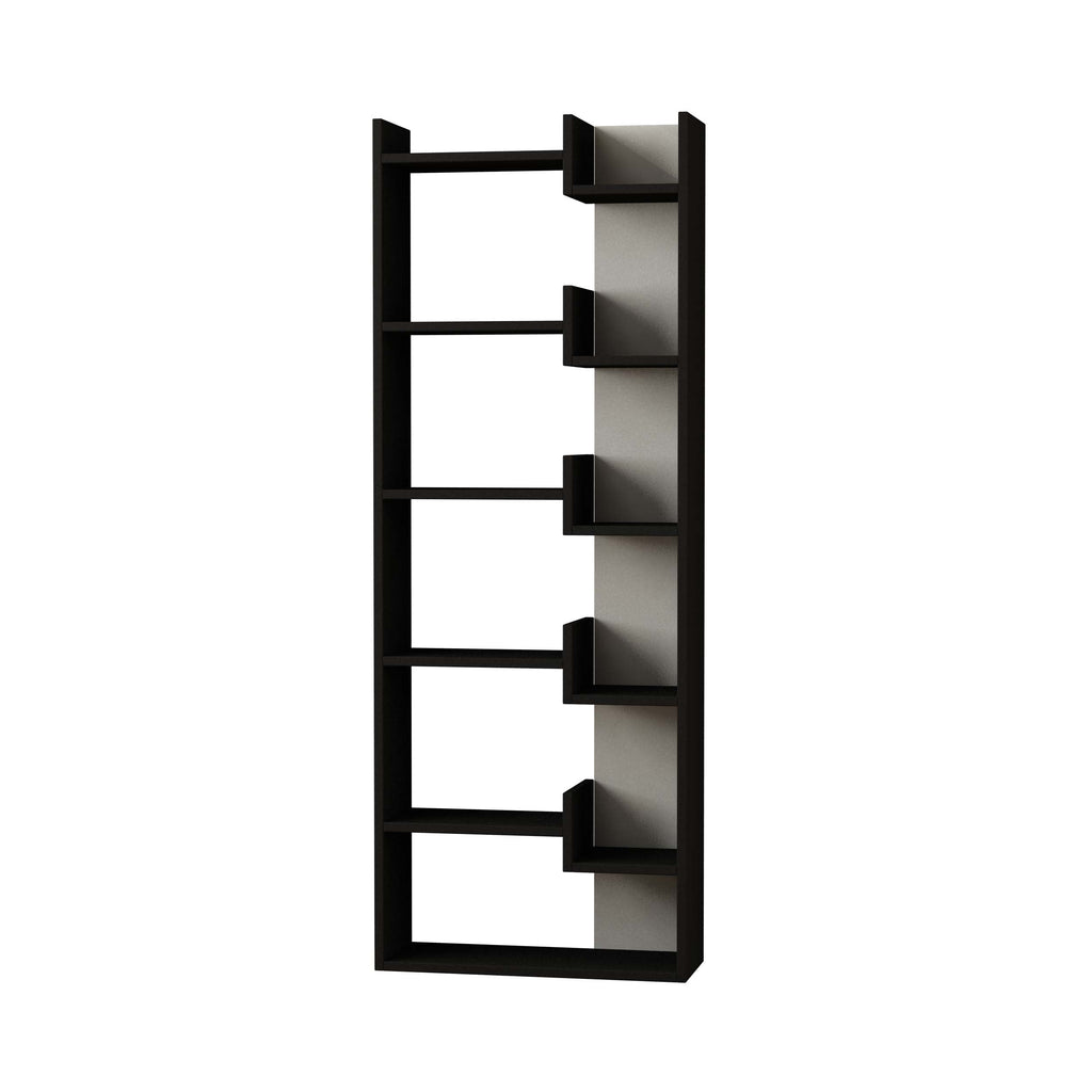 Decortieliving - Oppa Modern Bookcase Display Unit Tall 162.4cm