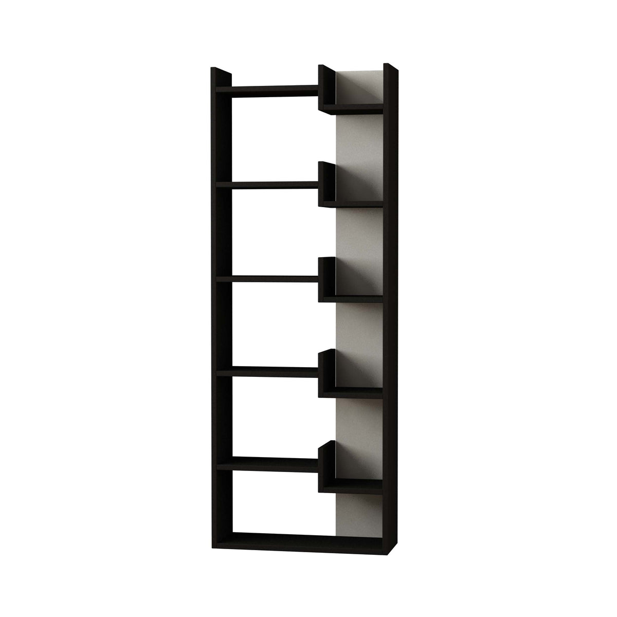 Decortieliving - Oppa Modern Bookcase Display Unit Tall 162.4cm