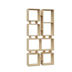Decortieliving - Rail Modern Bookcase Display Unit No.1 Tall 166.5cm