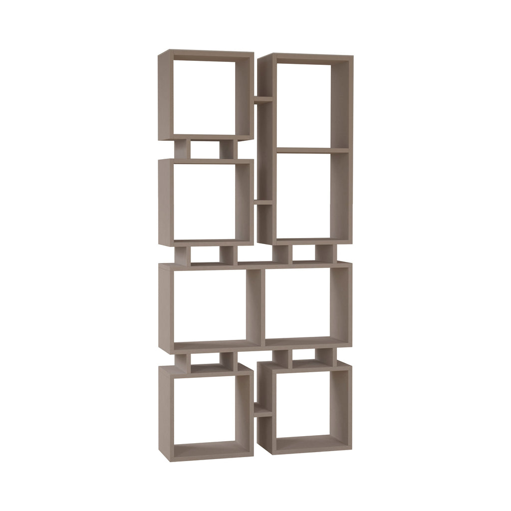 Decortieliving - Rail Modern Bookcase Display Unit No.1 Tall 166.5cm