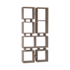 Decortieliving - Rail Modern Bookcase Display Unit No.1 Tall 166.5cm