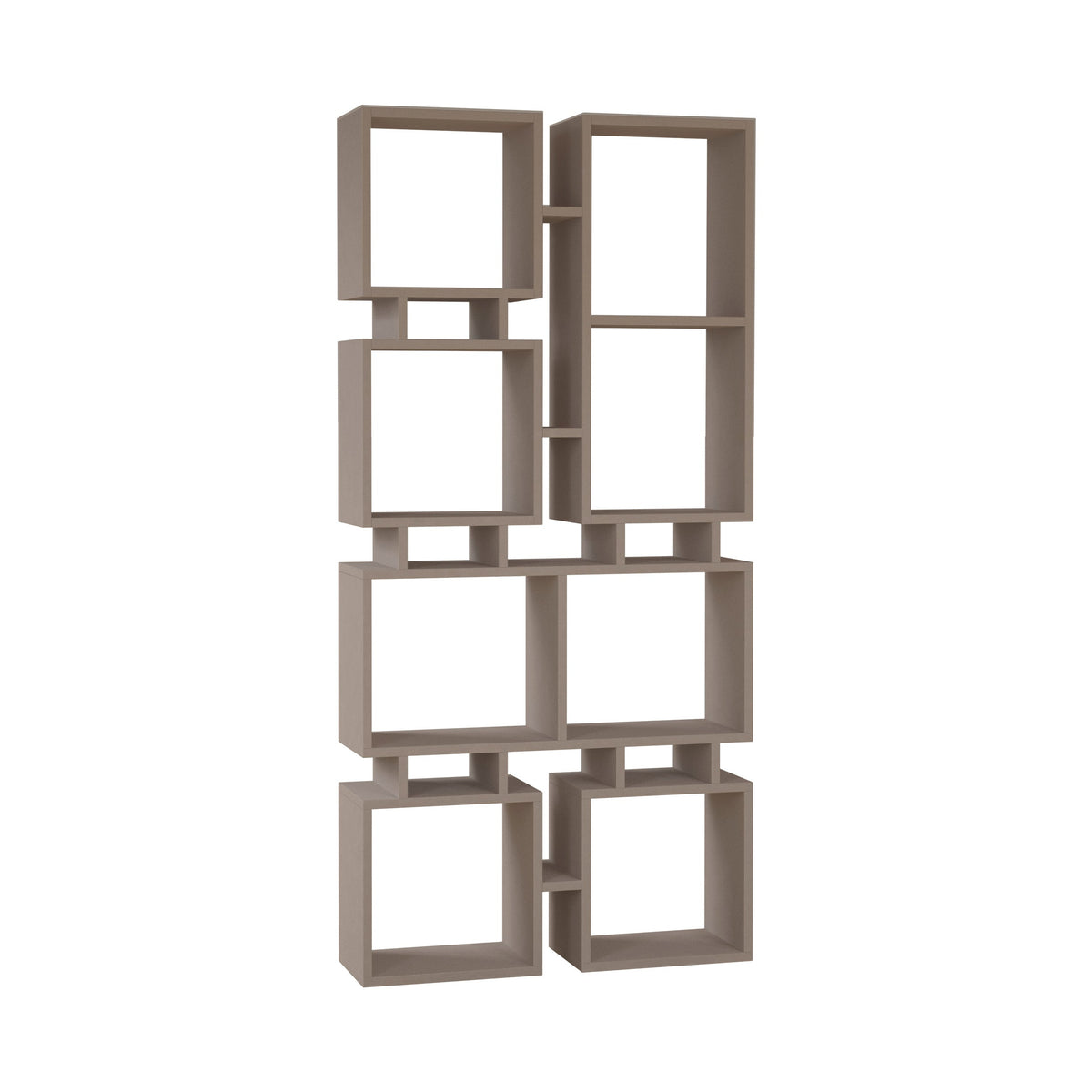 Decortieliving - Rail Modern Bookcase Display Unit No.1 Tall 166.5cm